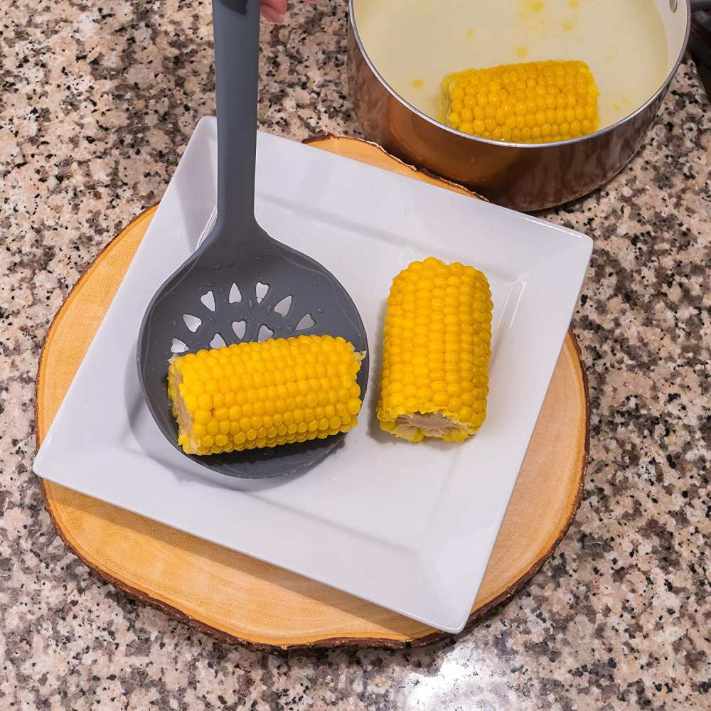 Silicone Cooking Utensils Set (Gray)