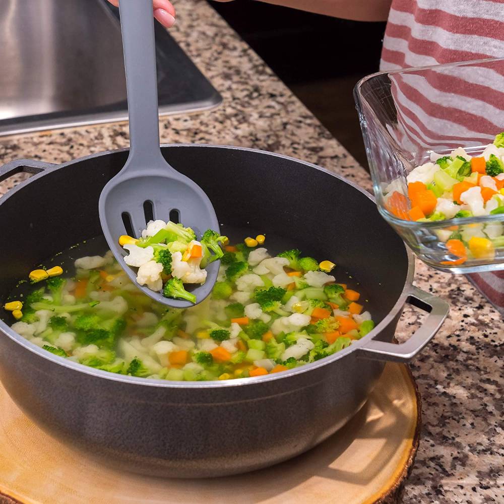 Silicone Cooking Utensils Set (Gray): image 9