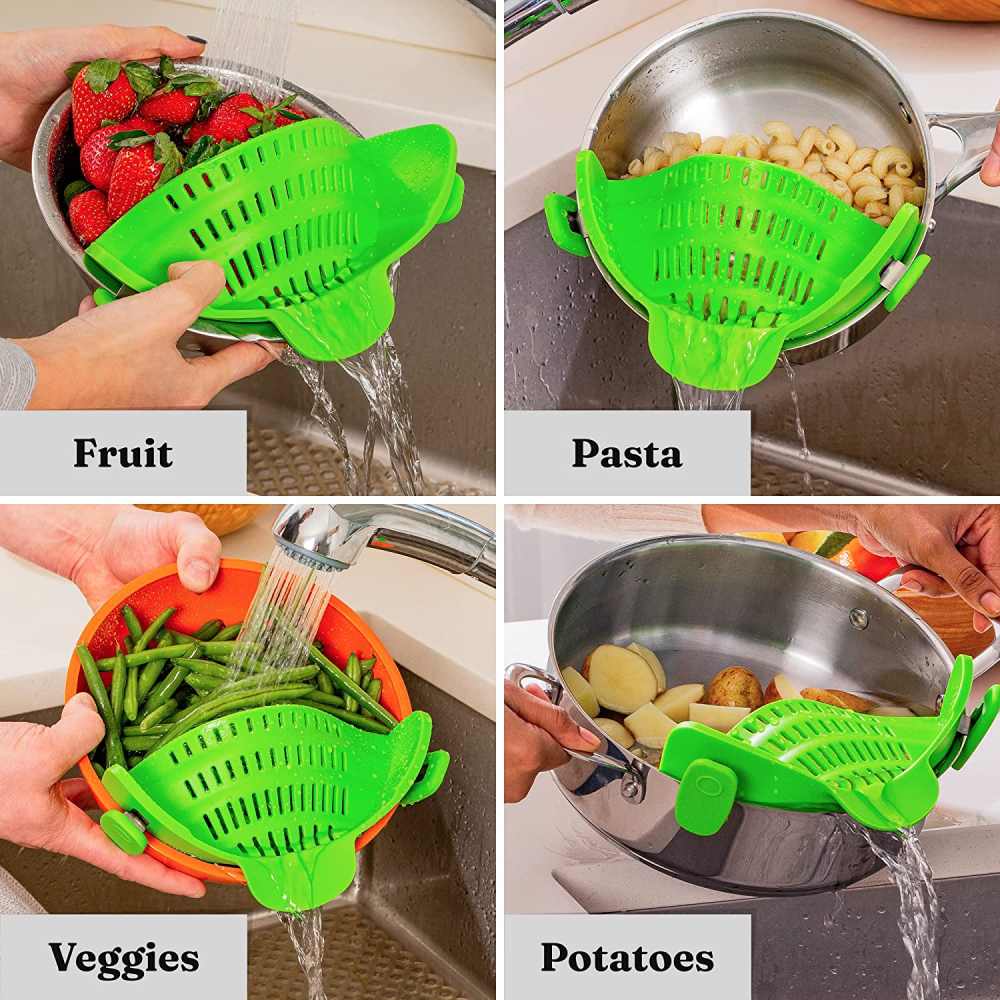 Strainer for pasta (Lime Green): image 9
