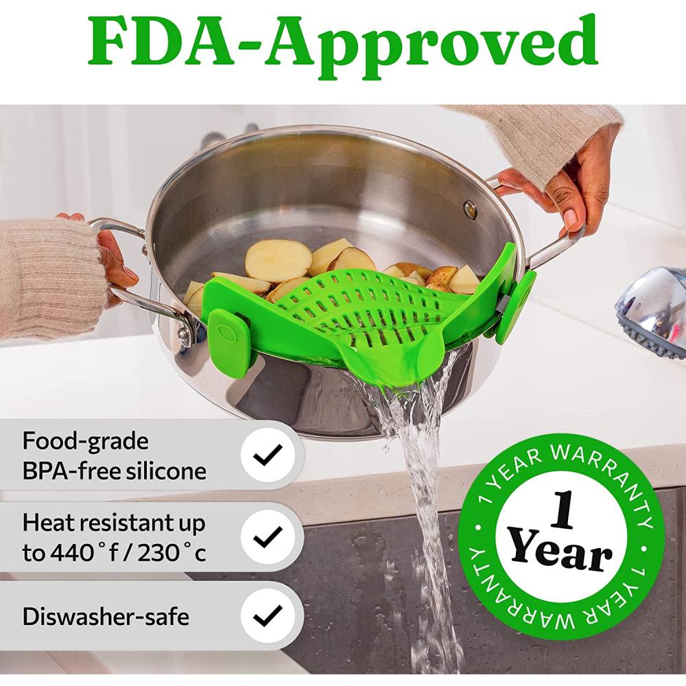 Strainer for pasta (Lime Green): image 10