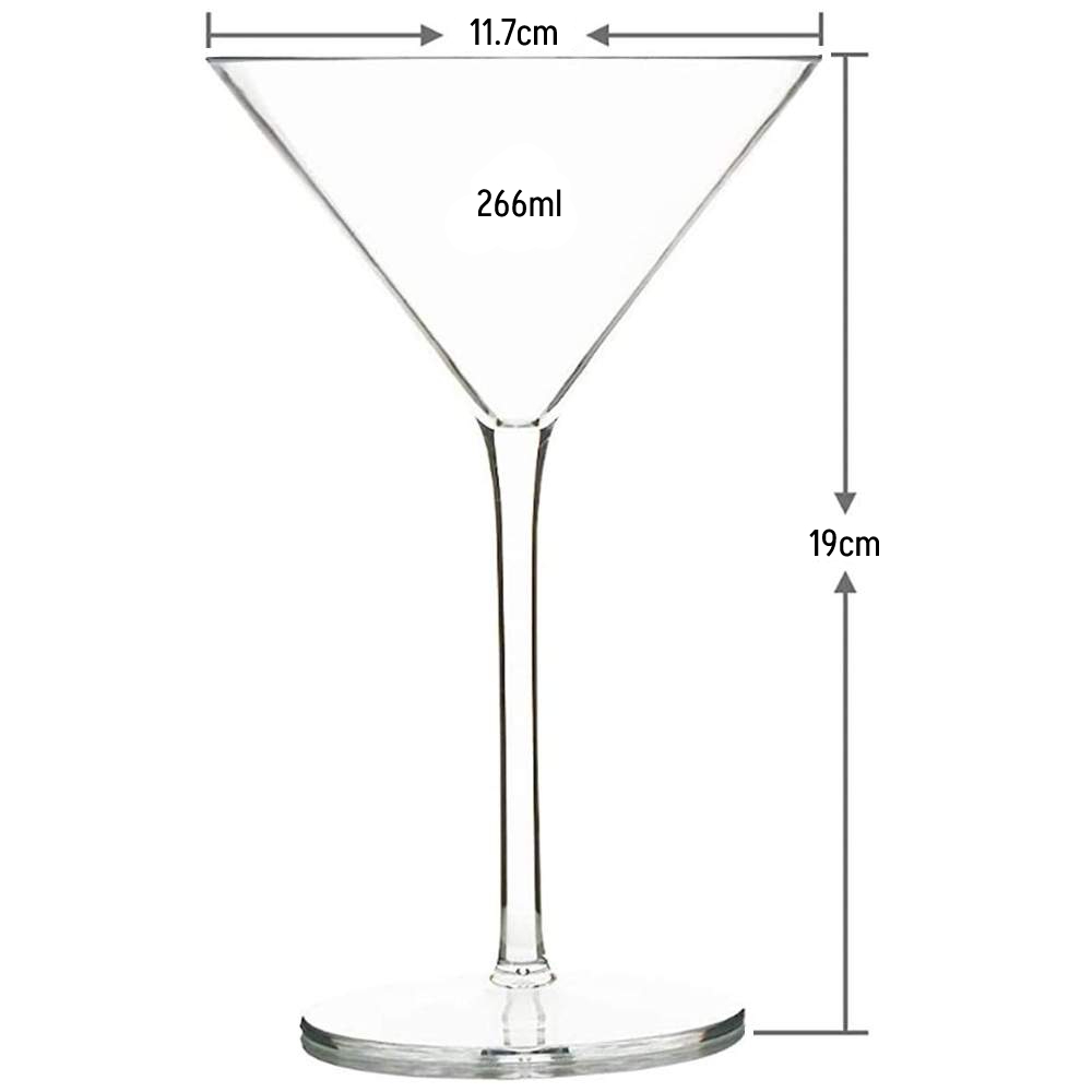 Plastic Martini Glasses: image 9